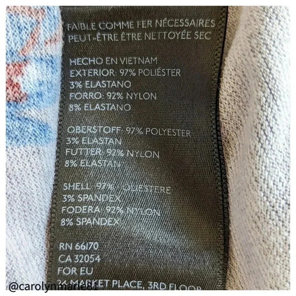 KIMCHI BLUE Flare Sleeve Fit & Flare Dress Size S Floral V-Neck Stretch - Picture 8 of 8